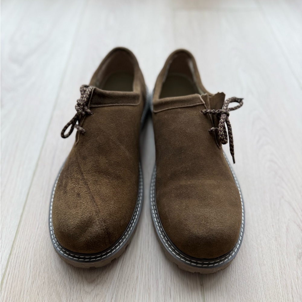 Oktoberfest Men's AUTHENTIC Trachten Lederhosen Suede Shoes